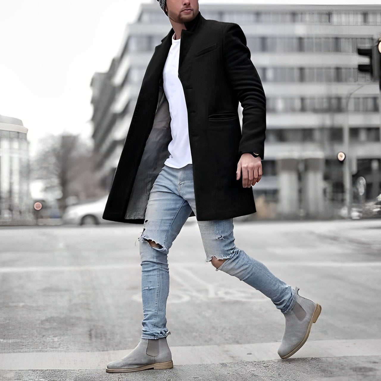 Ymirra | Elegante cappotto invernale da uomo