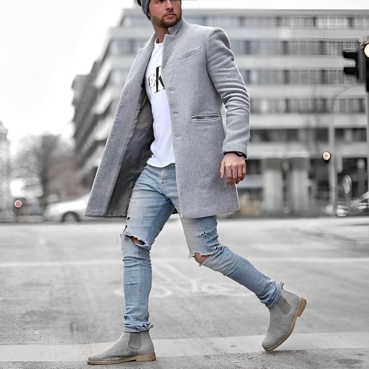 Ymirra | Elegante cappotto invernale da uomo