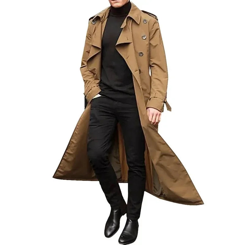 Niba | Trench coat casual e alla moda per uomini