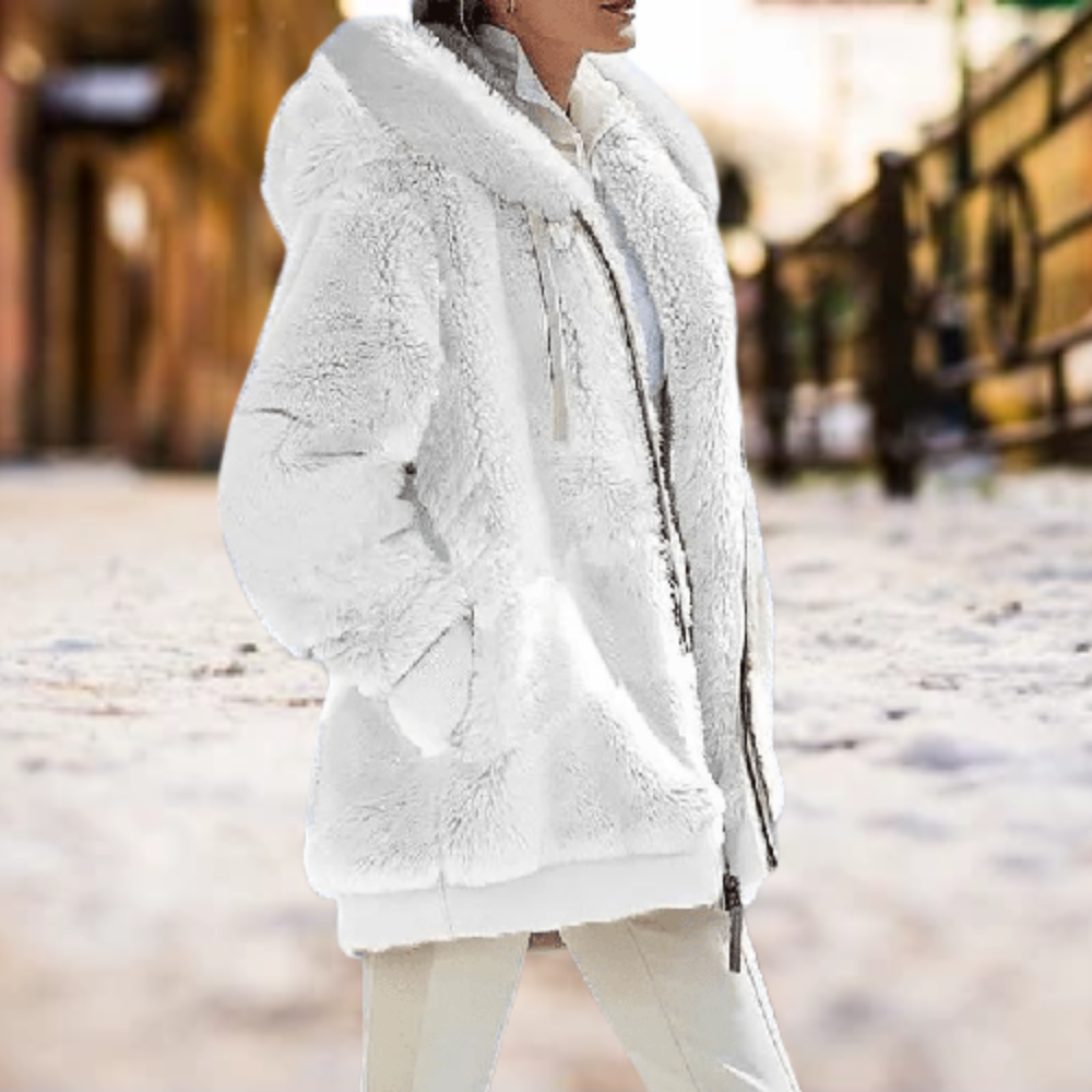 Clayton | La giacca in pile con cappuccio più comoda per l'inverno