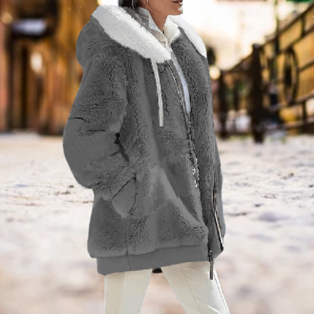 Clayton | La giacca in pile con cappuccio più comoda per l'inverno