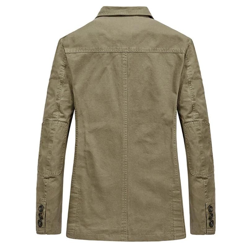 Gabrie | Cappotto impermeabile da uomo con colletto a revers e tasche pratiche