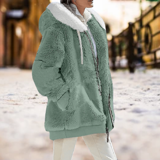Clayton | La giacca in pile con cappuccio più comoda per l'inverno