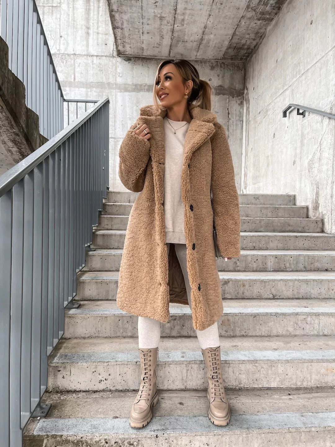 Corah | Cappotto invernale in lana fine