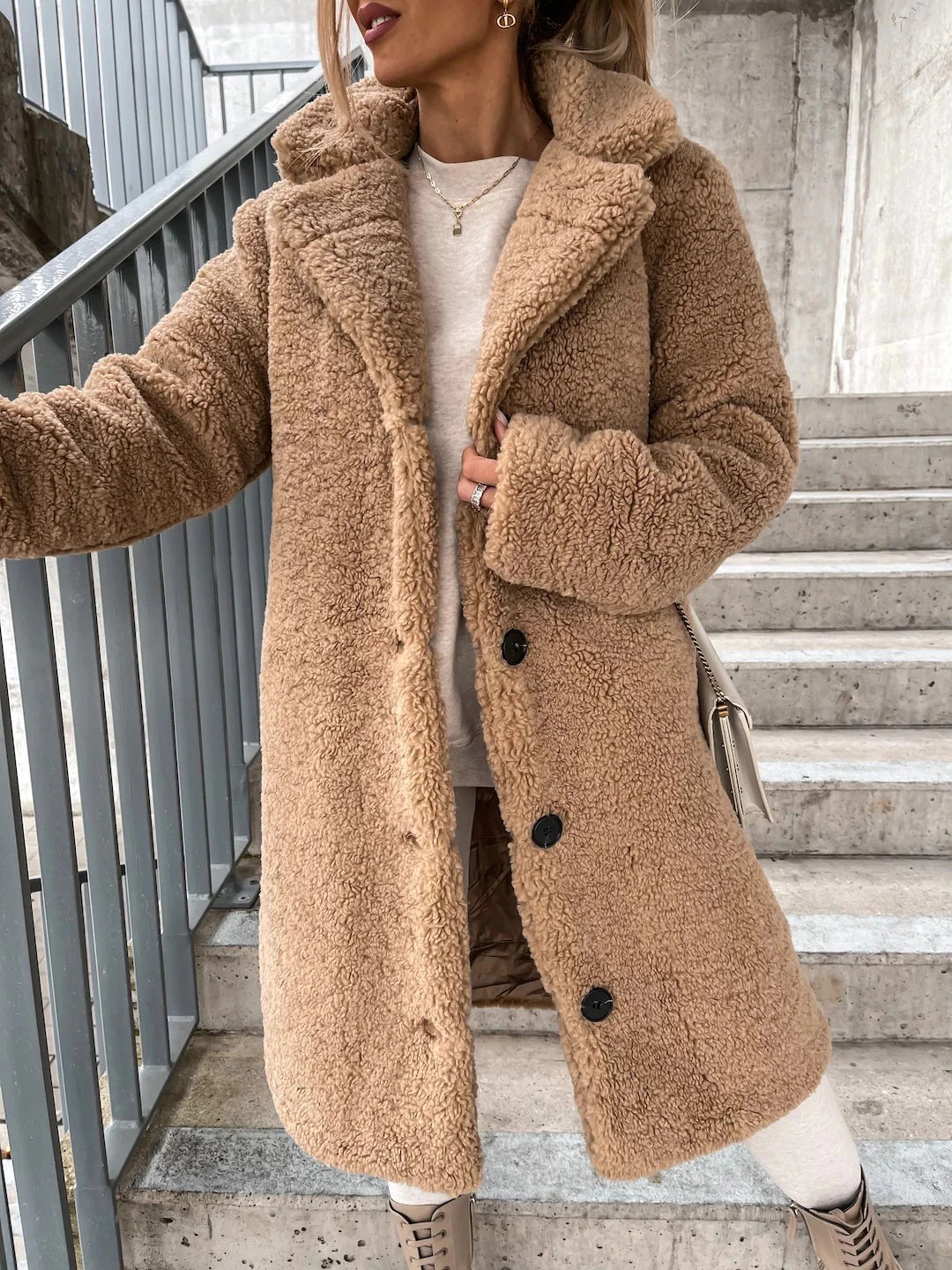 Corah | Cappotto invernale in lana fine