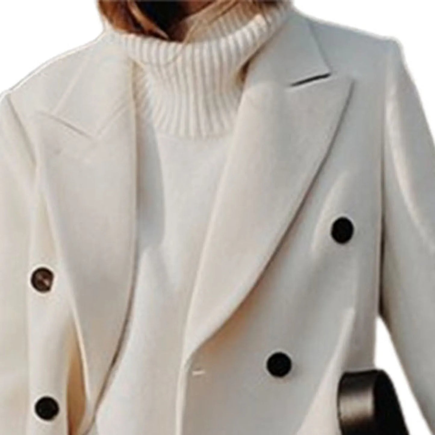 Lysithe | Elegante cappotto in lana per donna