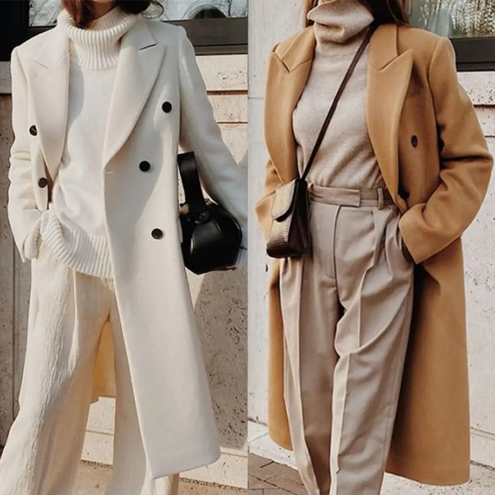 Lysithe | Elegante cappotto in lana per donna