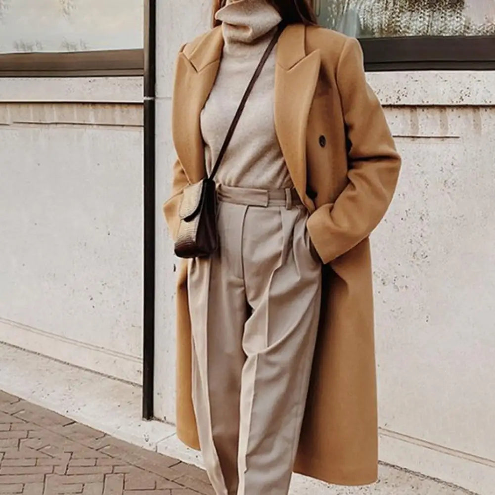 Lysithe | Elegante cappotto in lana per donna
