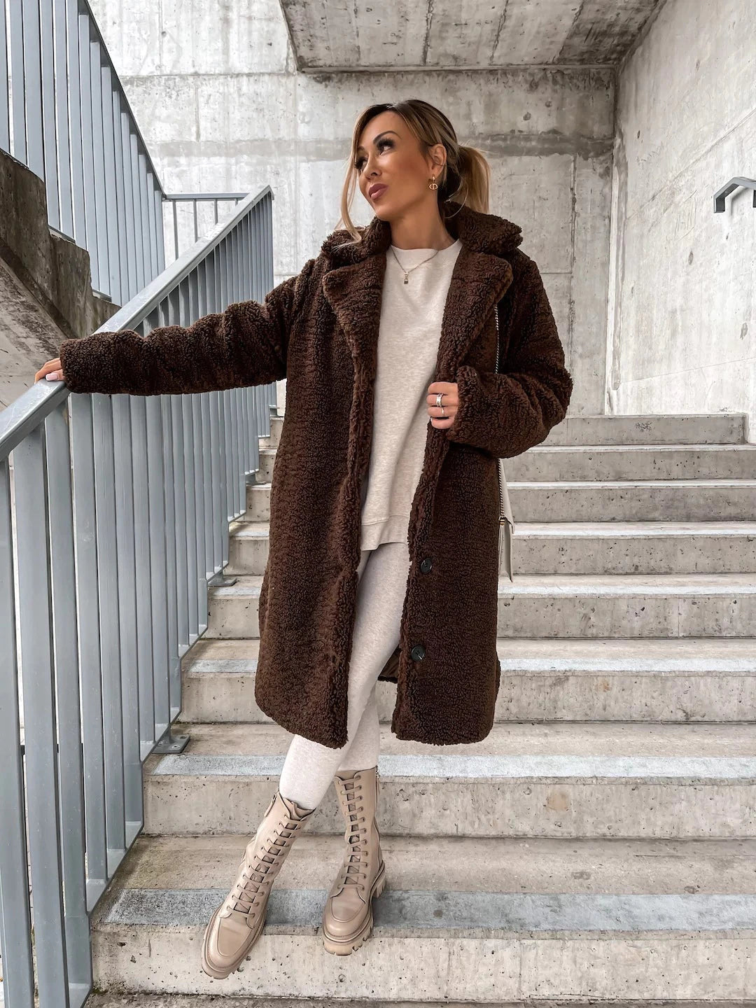 Corah | Cappotto invernale in lana fine