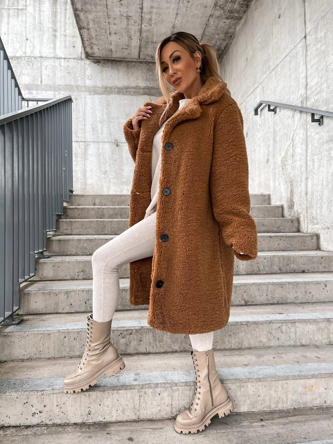 Corah | Cappotto invernale in lana fine