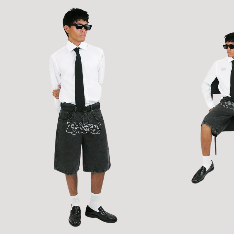 Vesperia | Jorts in denim Y2k Hip Hop