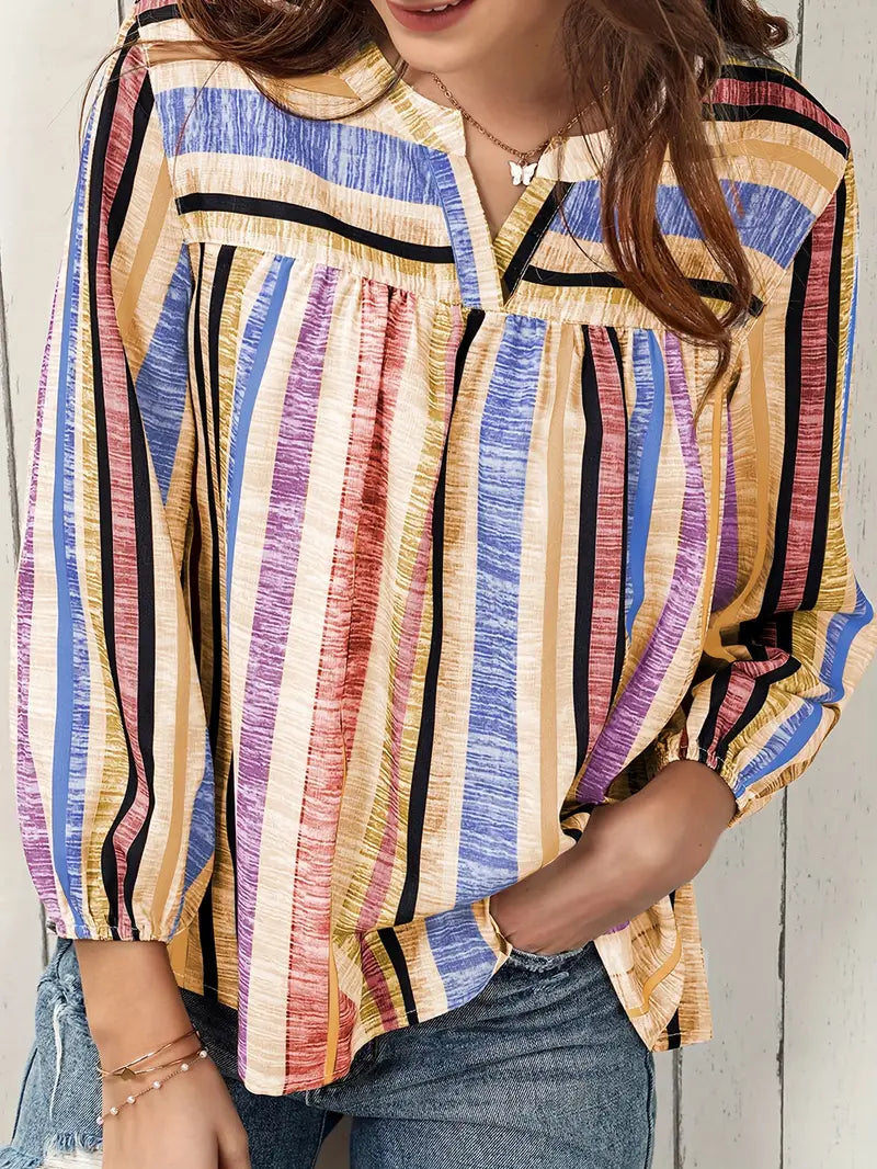 Rianne - Perfezione a righe – la tua blusa estiva ideale