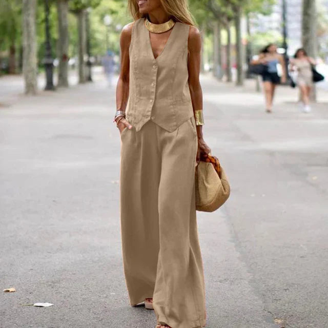 Adelheid - Set di gilet elegante e stiloso
