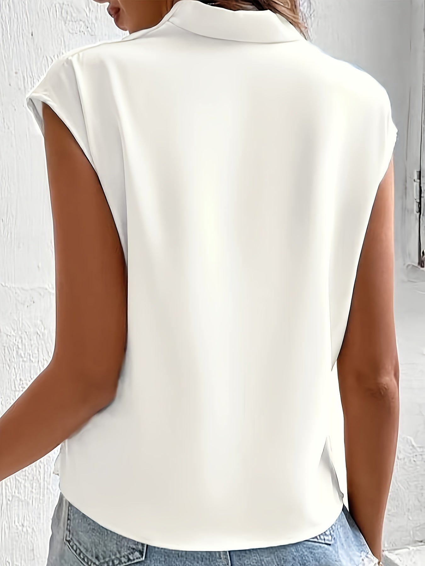 Emilia | Blusa avvolgente azzurro chiaro