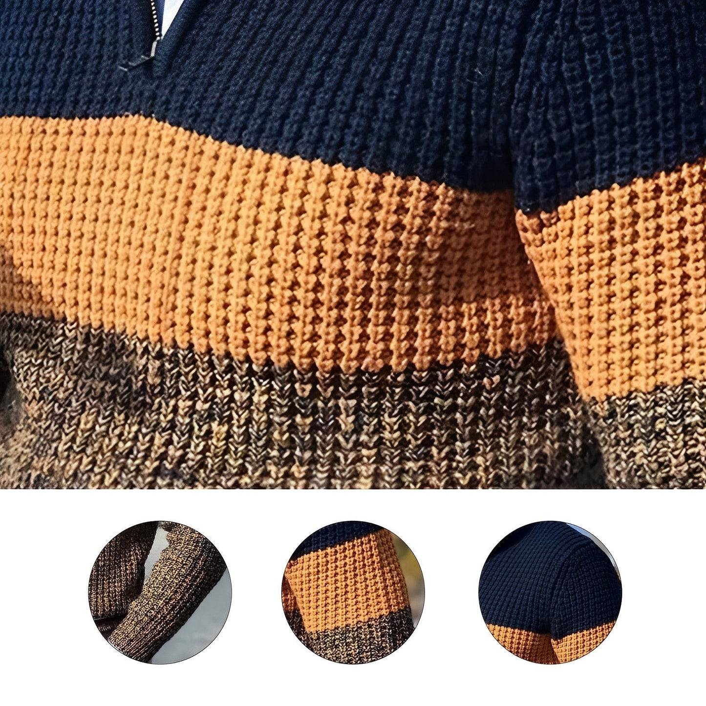 Yandara | Maglione color block per uomini