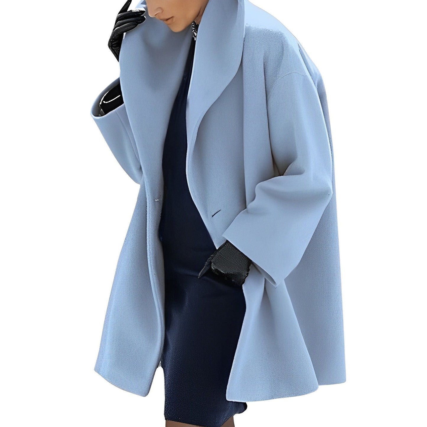 Giacca invernale da donna | Design elegante | Morbida texture in lana lavorata a maglia