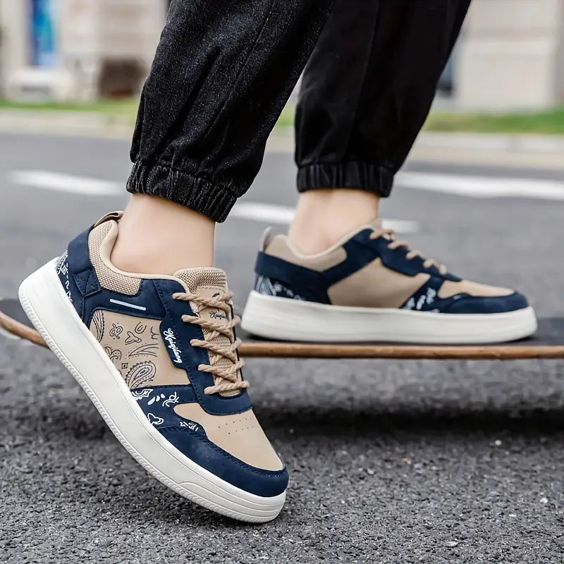 Weber - Sneakers con lacci stampati