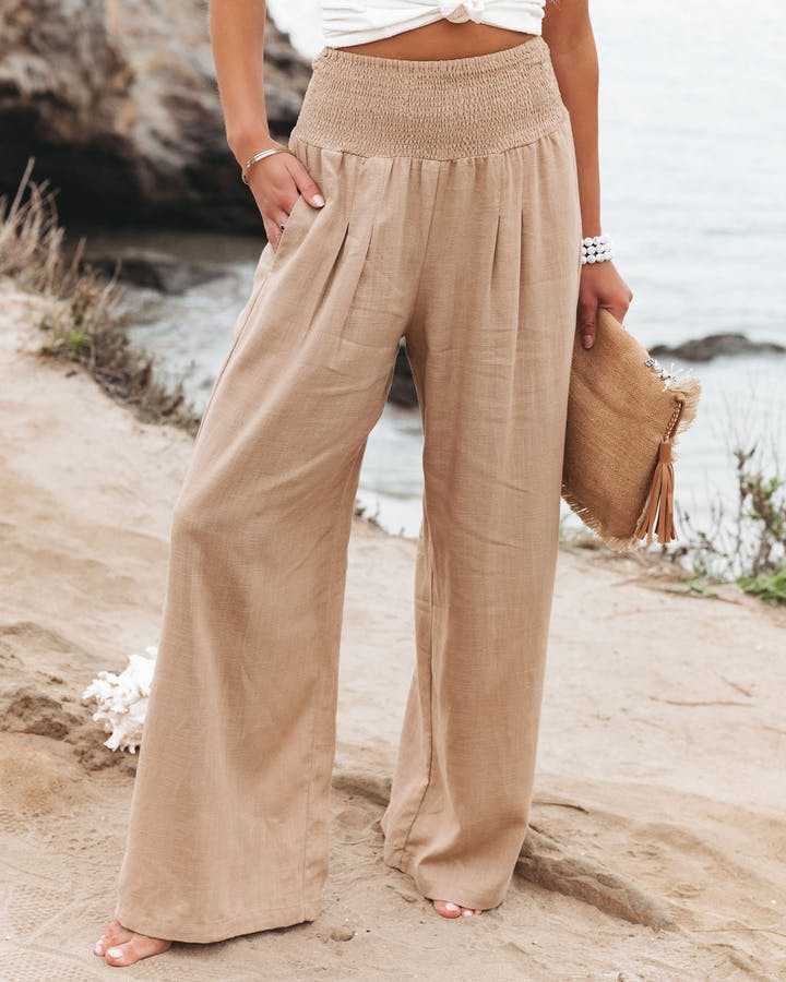 Valoria | Pantaloni casual con gamba larga