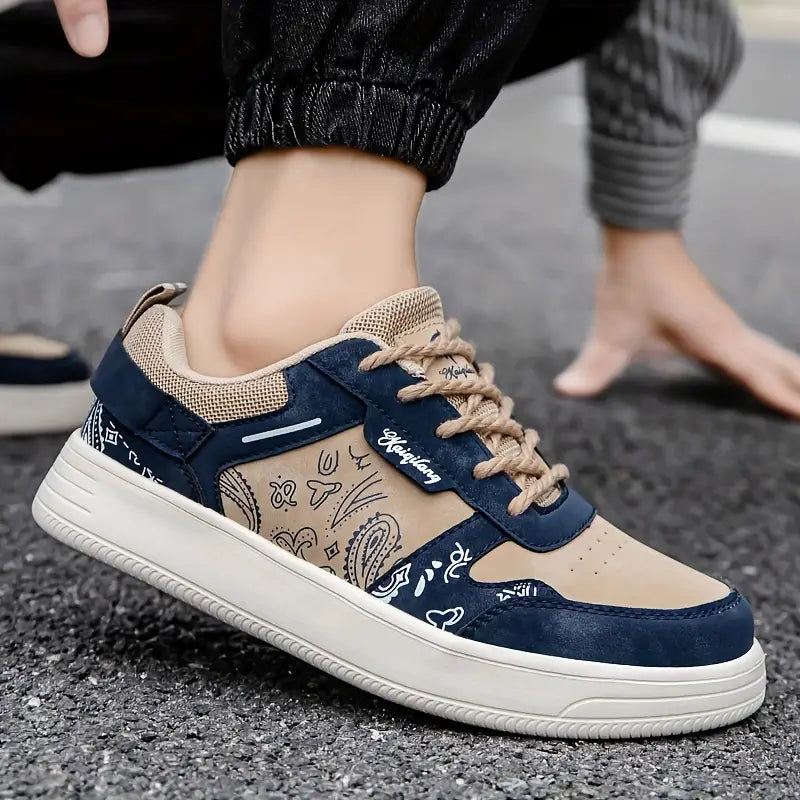 Weber - Sneakers con lacci stampati
