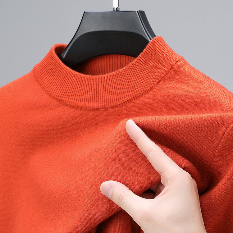 Sian | Maglione in cashmere con orlo a coste
