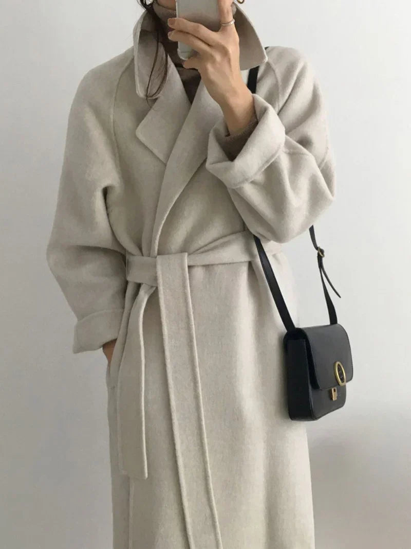 Payper | Cappotto lungo in lana per donne