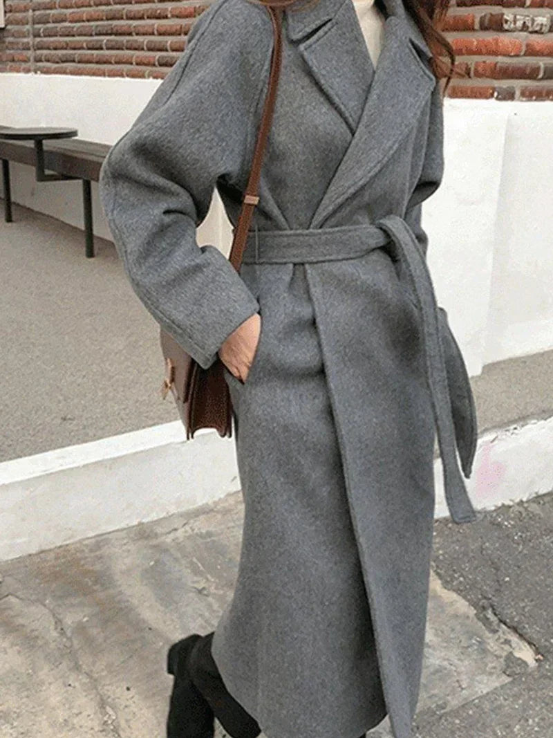 Payper | Cappotto lungo in lana per donne