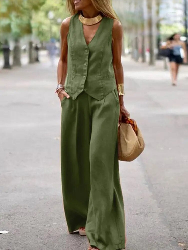 Adelheid - Set di gilet elegante e stiloso