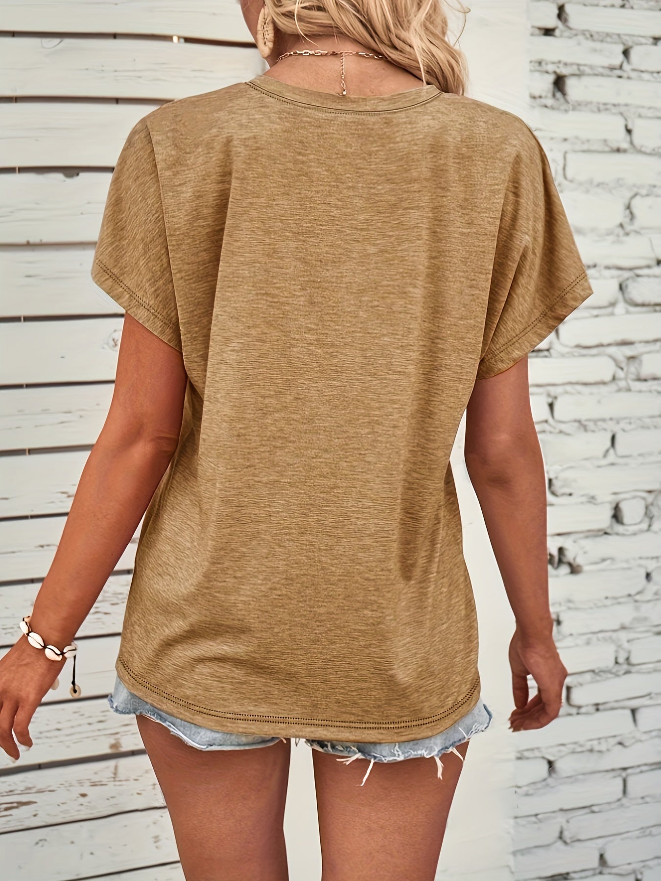 Juul | T-shirt verde oliva