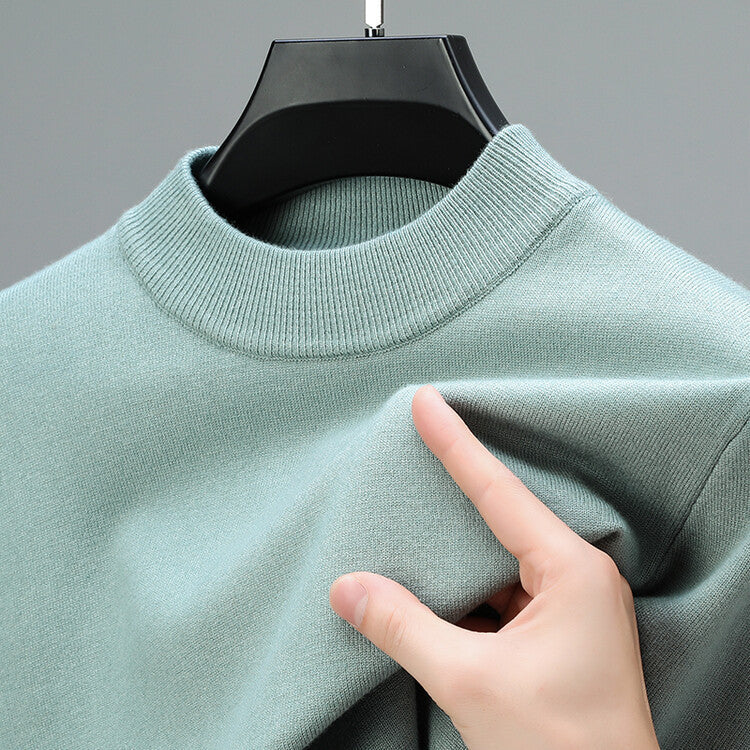 Sian | Maglione in cashmere con orlo a coste