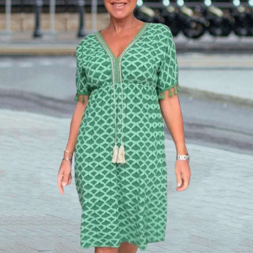Savria- Abito casual con scollo a V