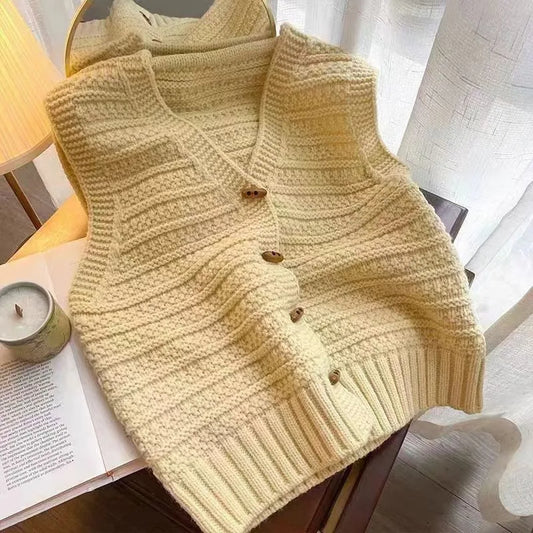 Filomena | Cardigan senza maniche