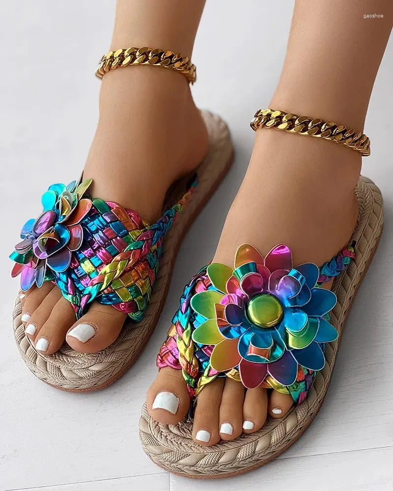 Naomi | Sandali alla moda con fiori