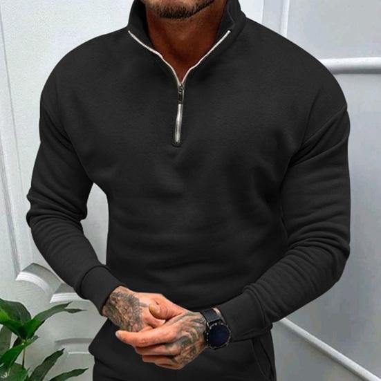 Maglione da uomo | Morbida qualità in maglia fine | Classico girocollo