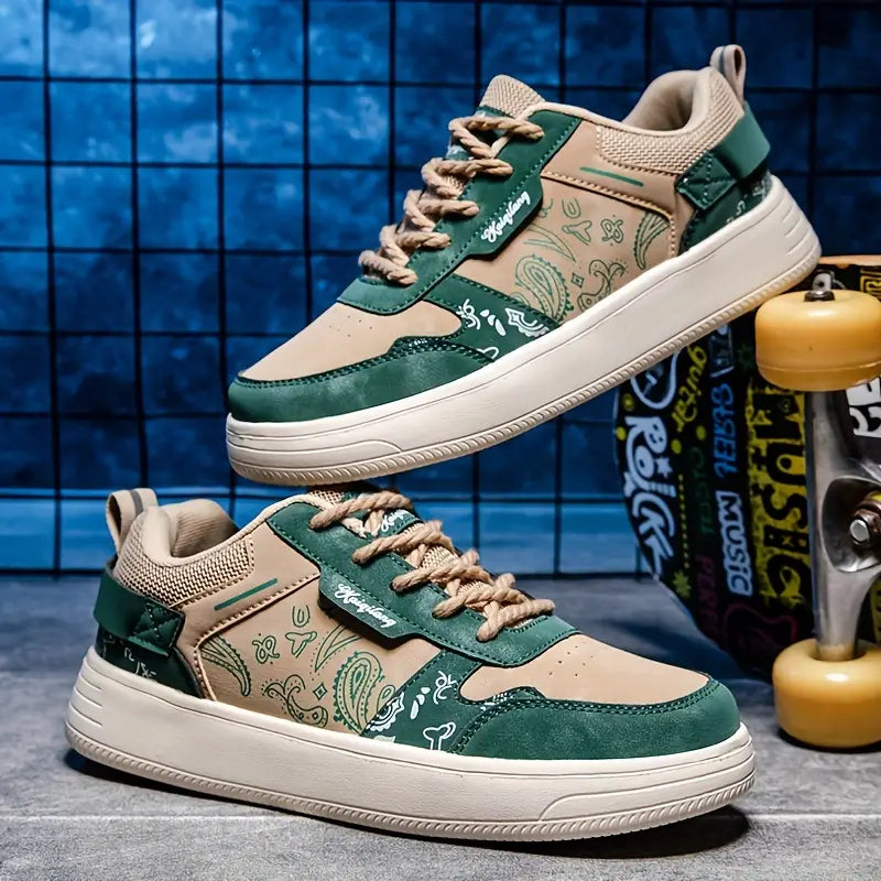 Weber - Sneakers con lacci stampati