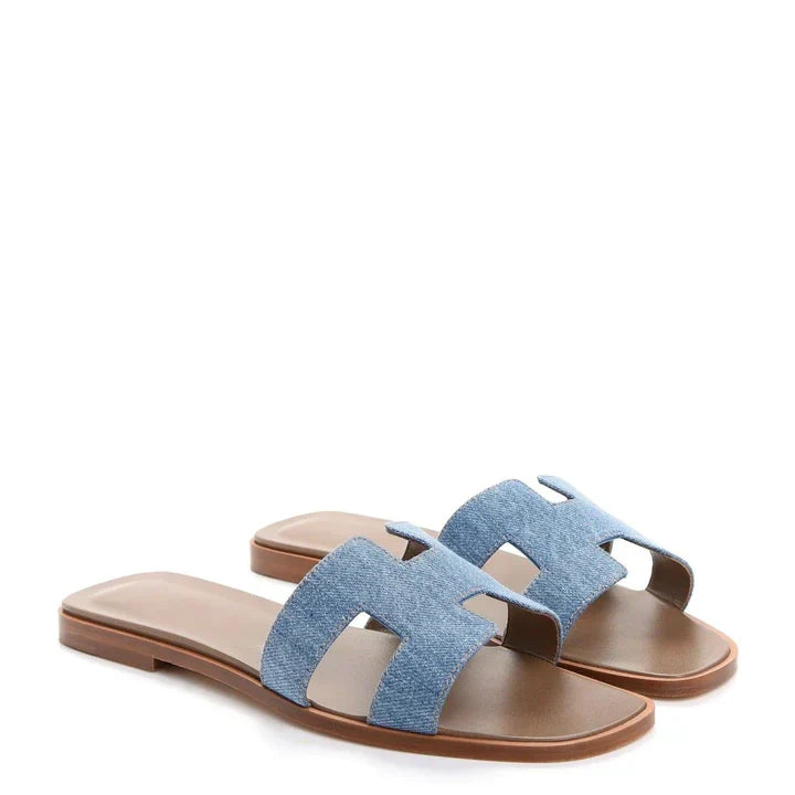 Celene | Sandalo piatto lussuoso | Unisex