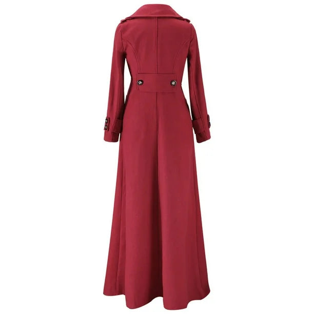 Cappotto invernale per donne | Trench coat lungo | Elegante e riscaldante | Antivento