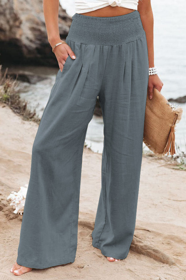Valoria | Pantaloni casual con gamba larga