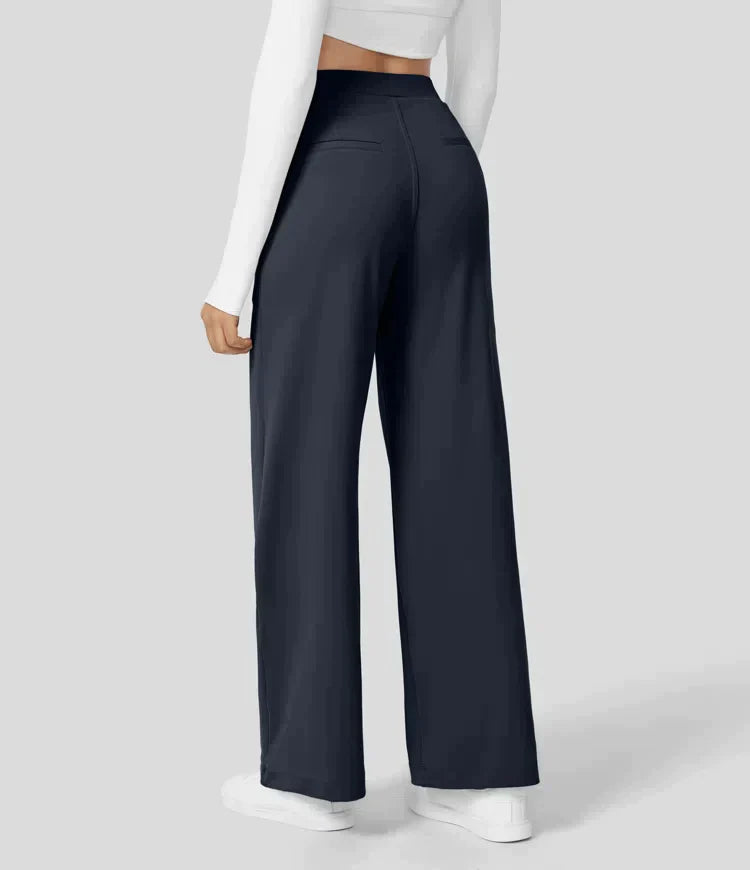 Sauzy | Pantaloni stretch a vita alta con gamba dritta