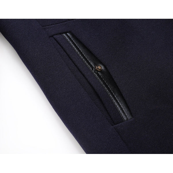 Cappotto invernale da uomo | Design elegante | Colletto alto | Caldo imbottito