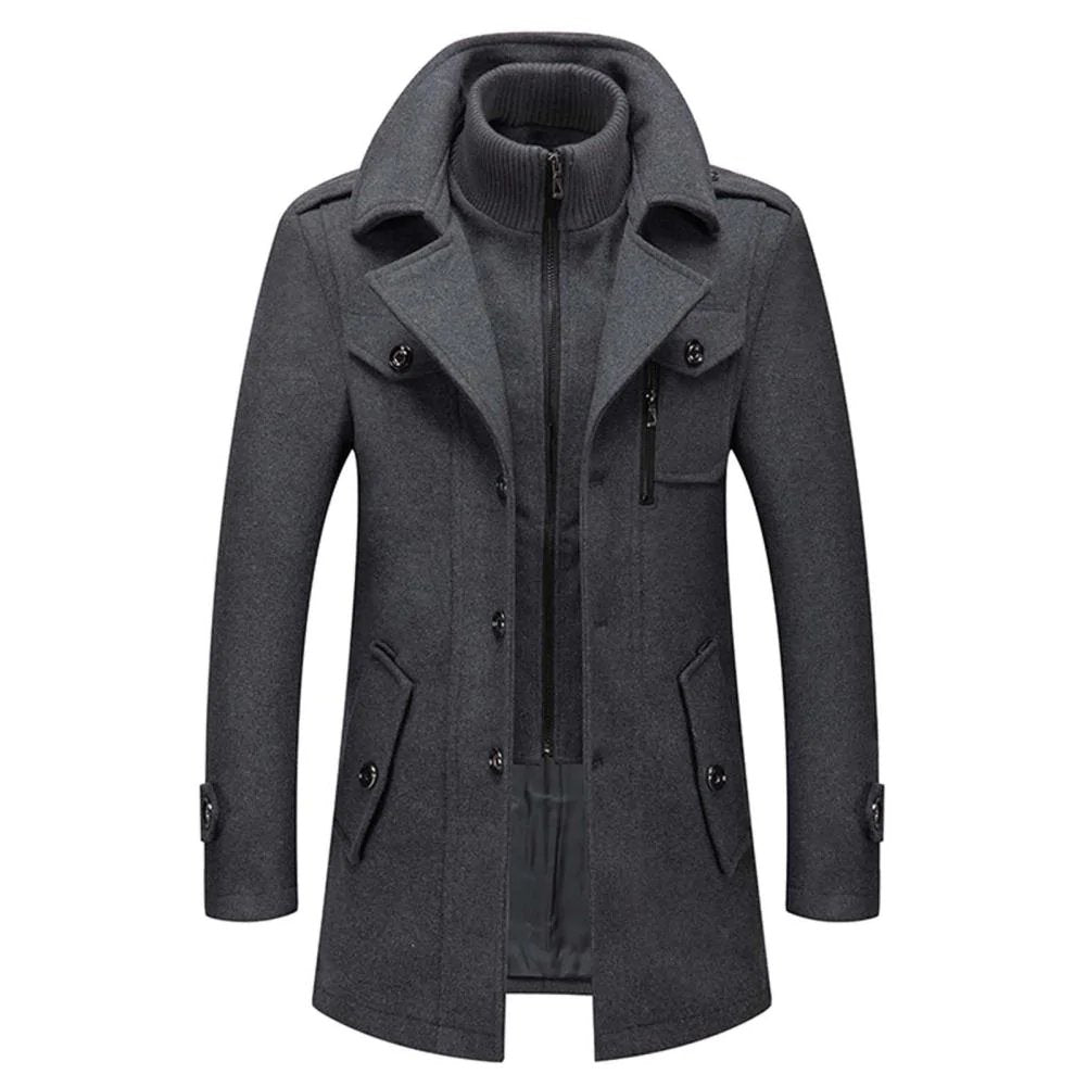 Cappotto a due pezzi per uomo | Elegante cappotto da transizione | Senza tempo e versatile