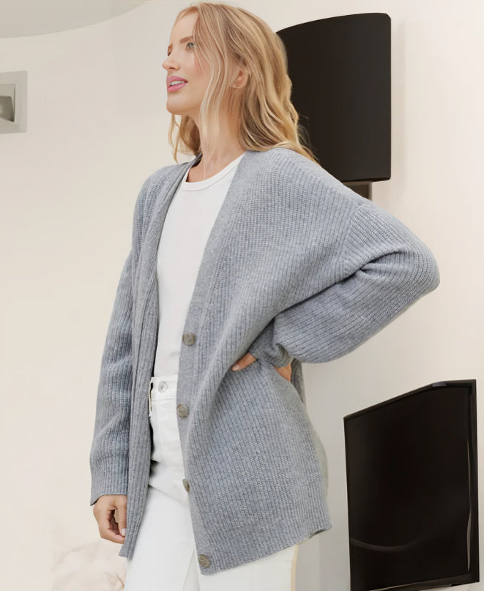 Renate | Cardigan a cocoon in cashmere