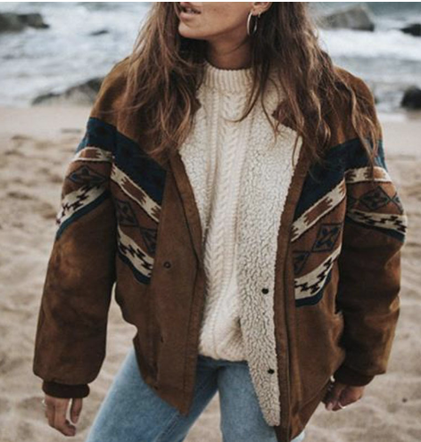 Catarina | Giacca invernale boho sofisticata