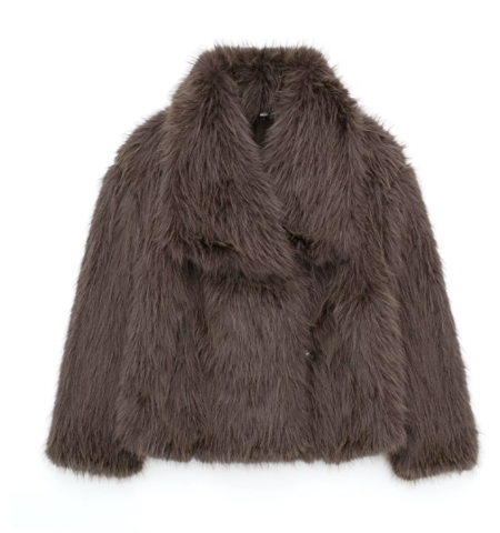 Carmie | Giacca con colletto comoda e calda