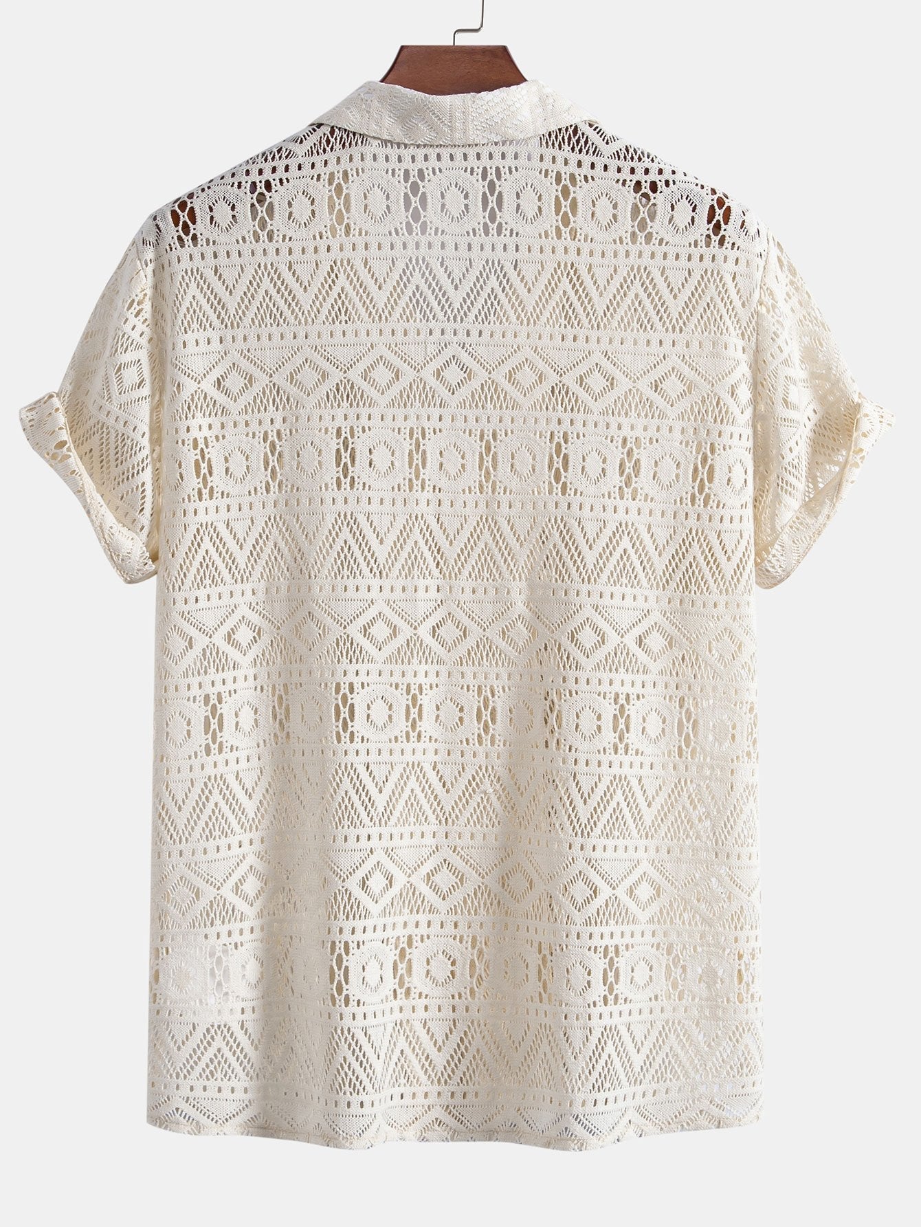 Ricardo - Camicia a maniche corte Geometry Textured Cuban