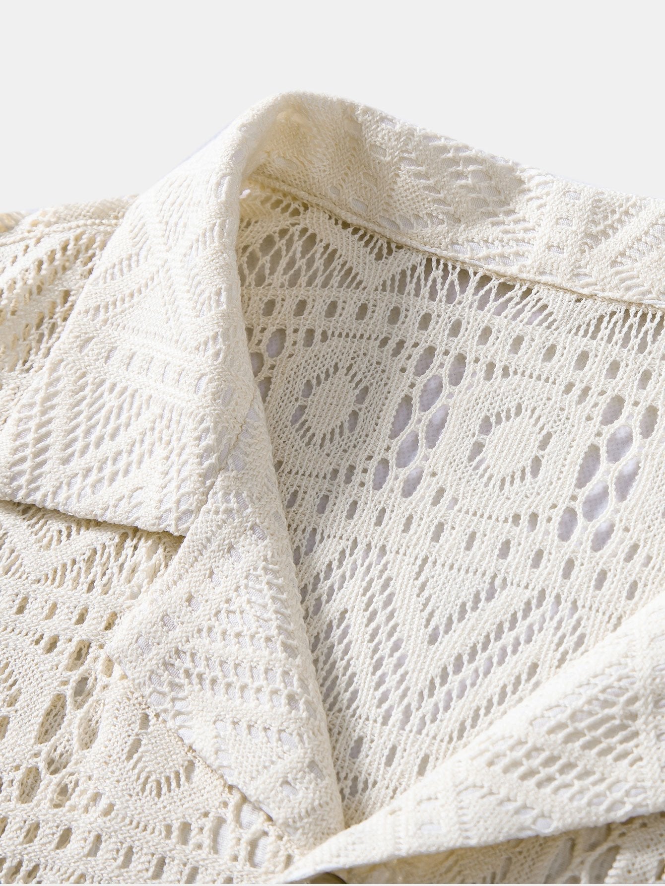 Ricardo - Camicia a maniche corte Geometry Textured Cuban