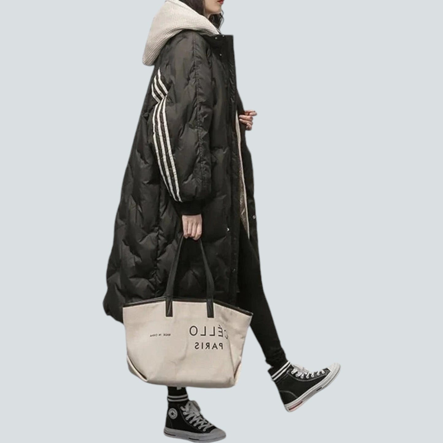 Donne | Giacca lunga beige