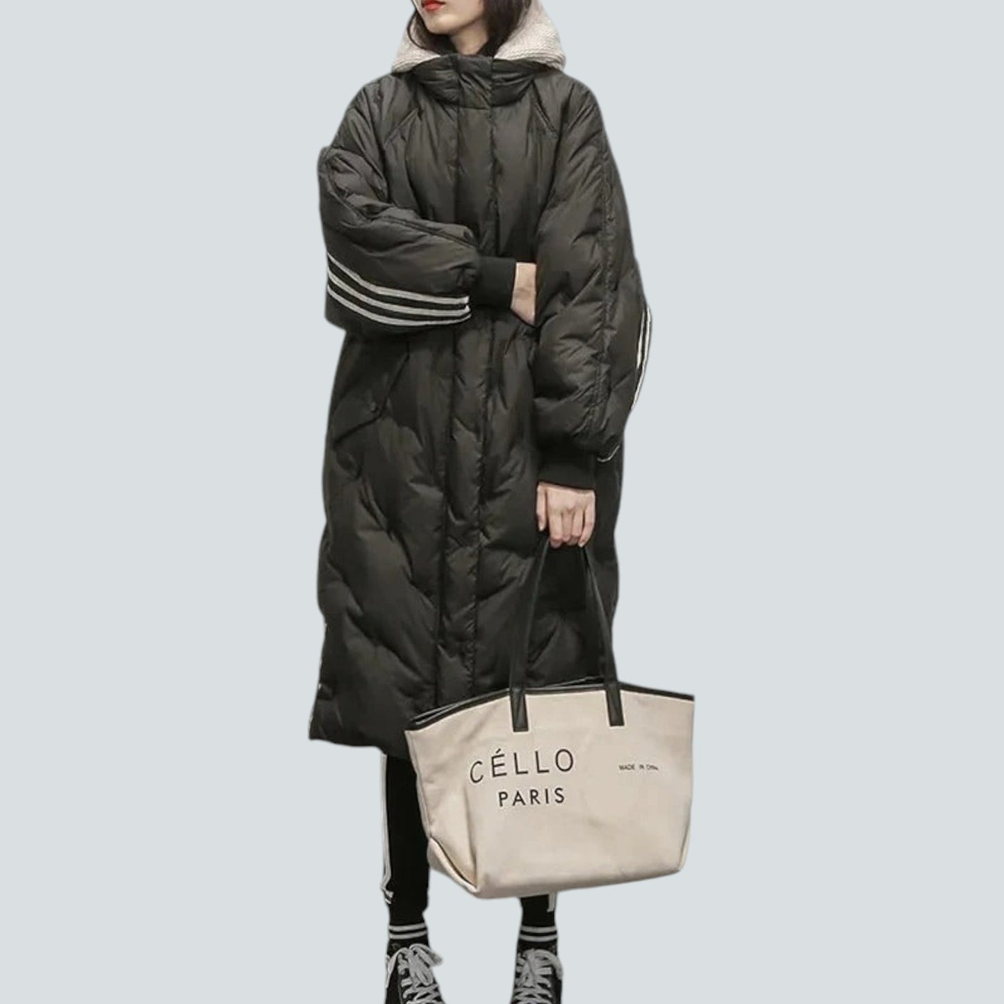 Donne | Giacca lunga beige