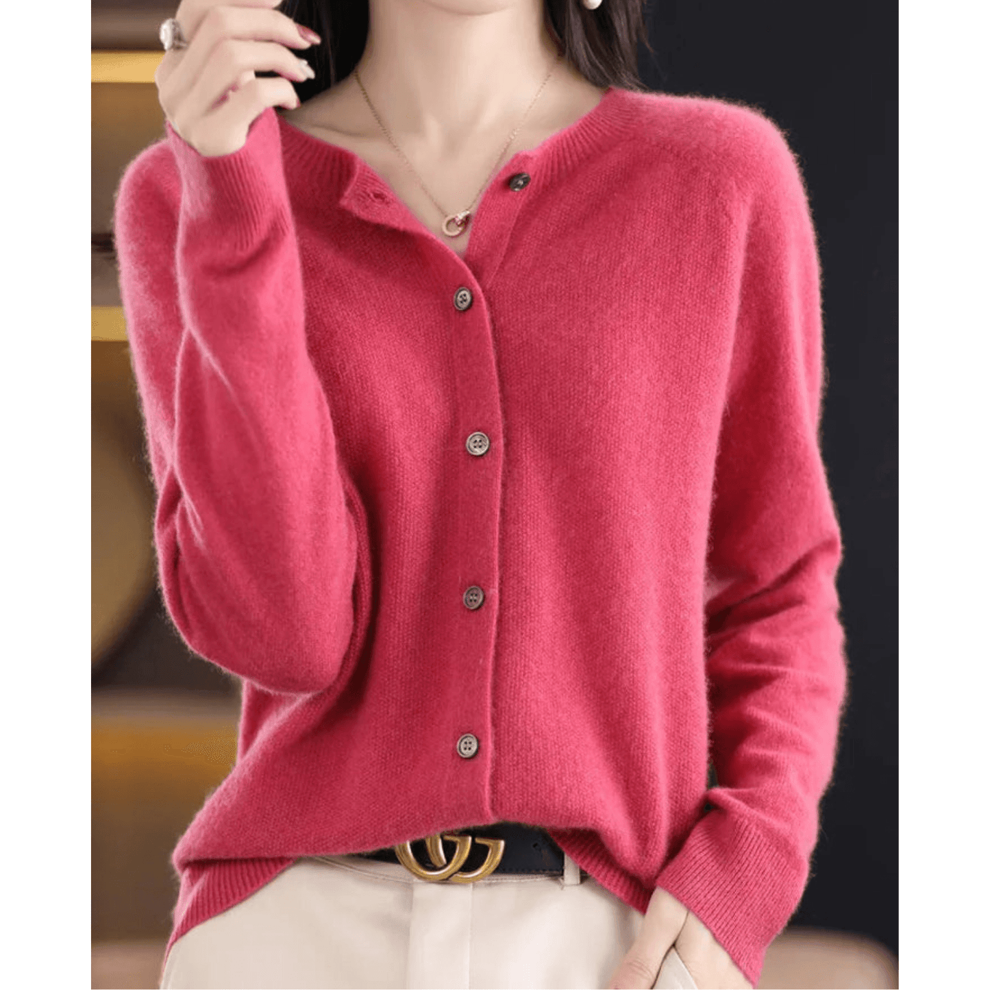 Chestka | Cardigan in lana da donna