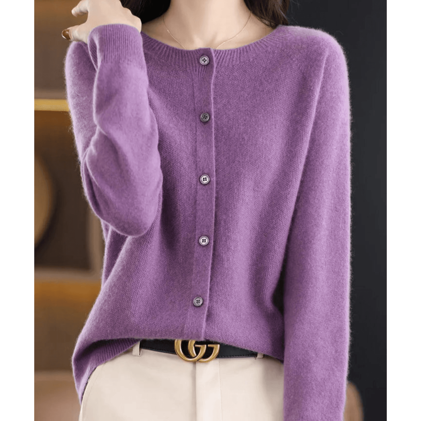 Chestka | Cardigan in lana da donna