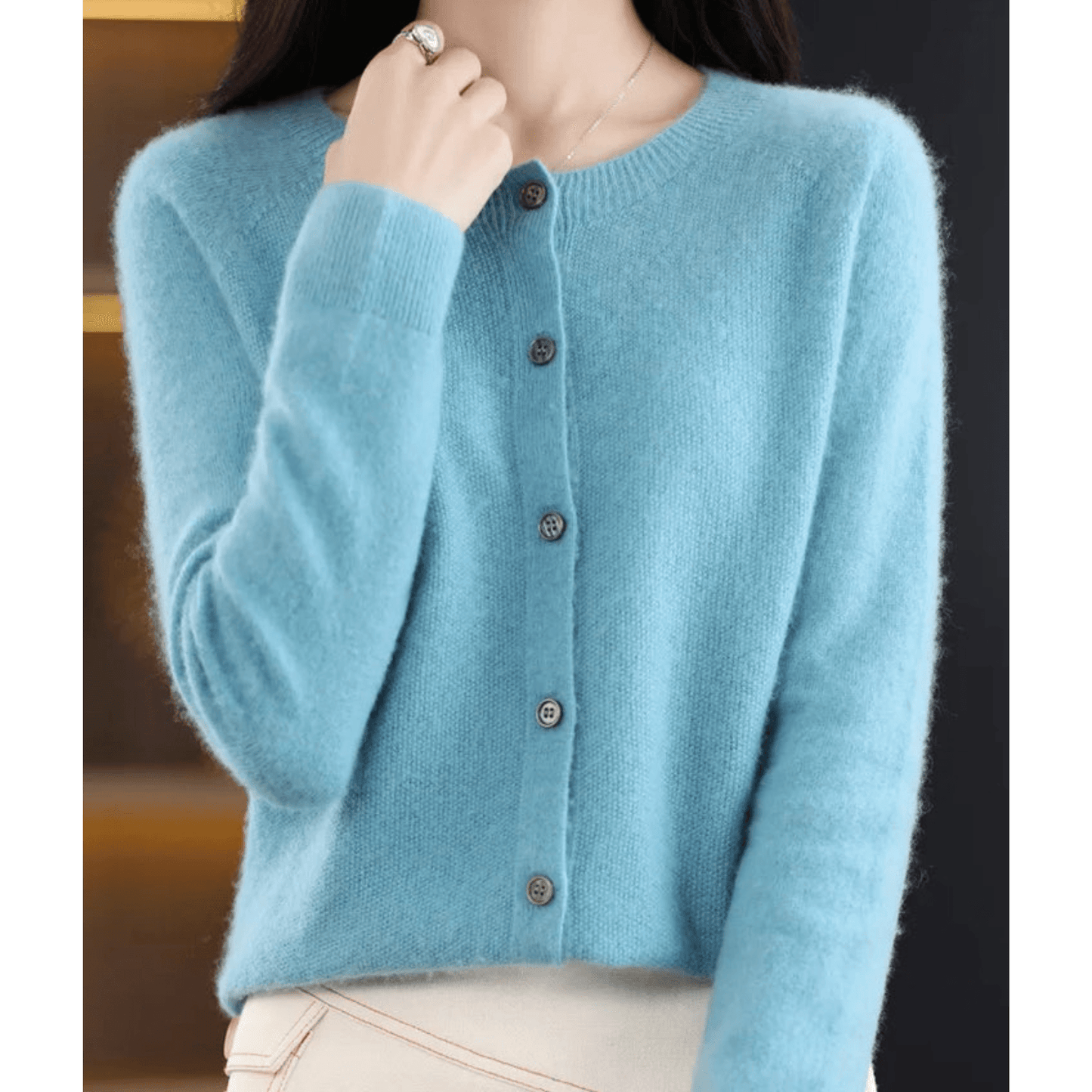 Chestka | Cardigan in lana da donna